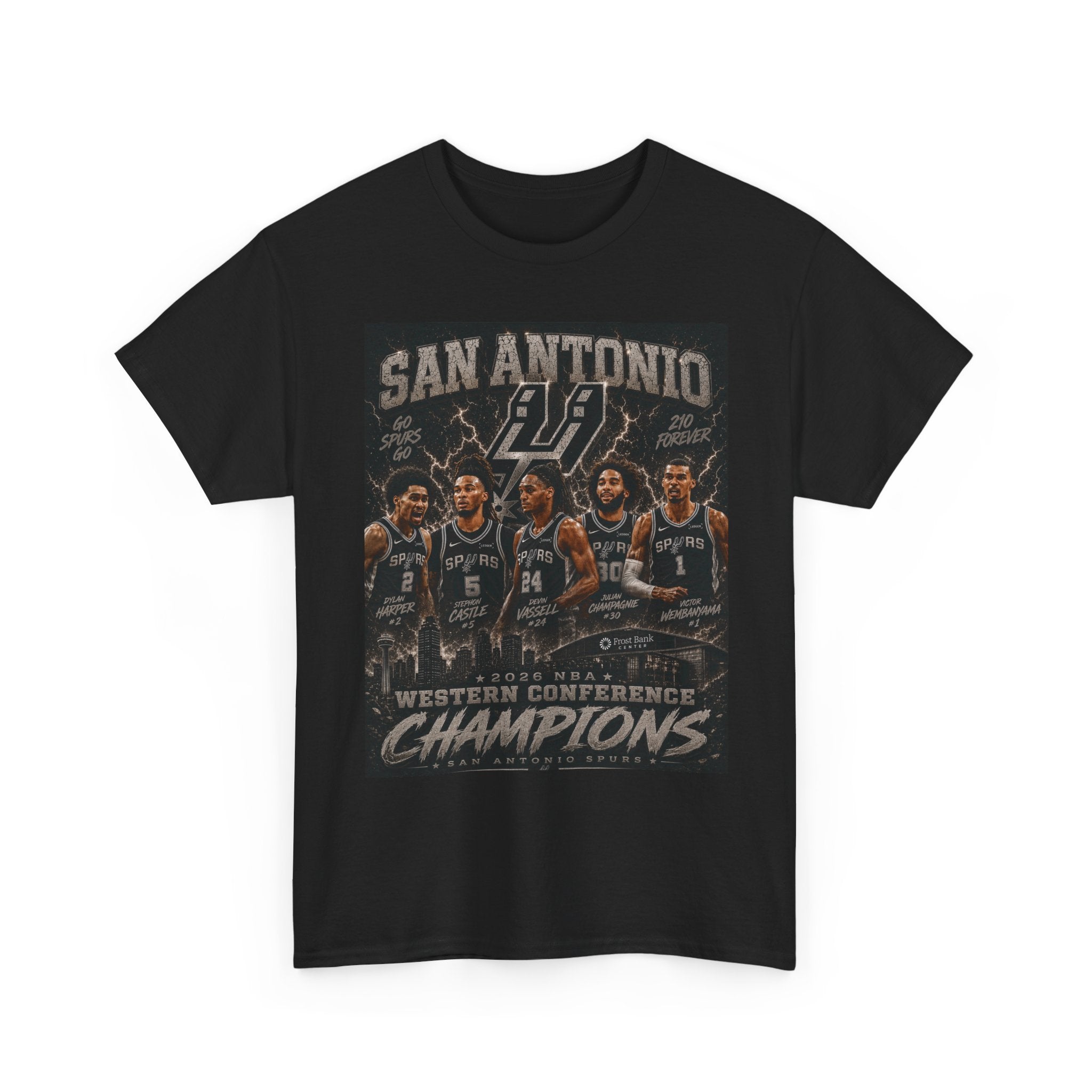 San Antonio Spurs Western Conference Champions Tee