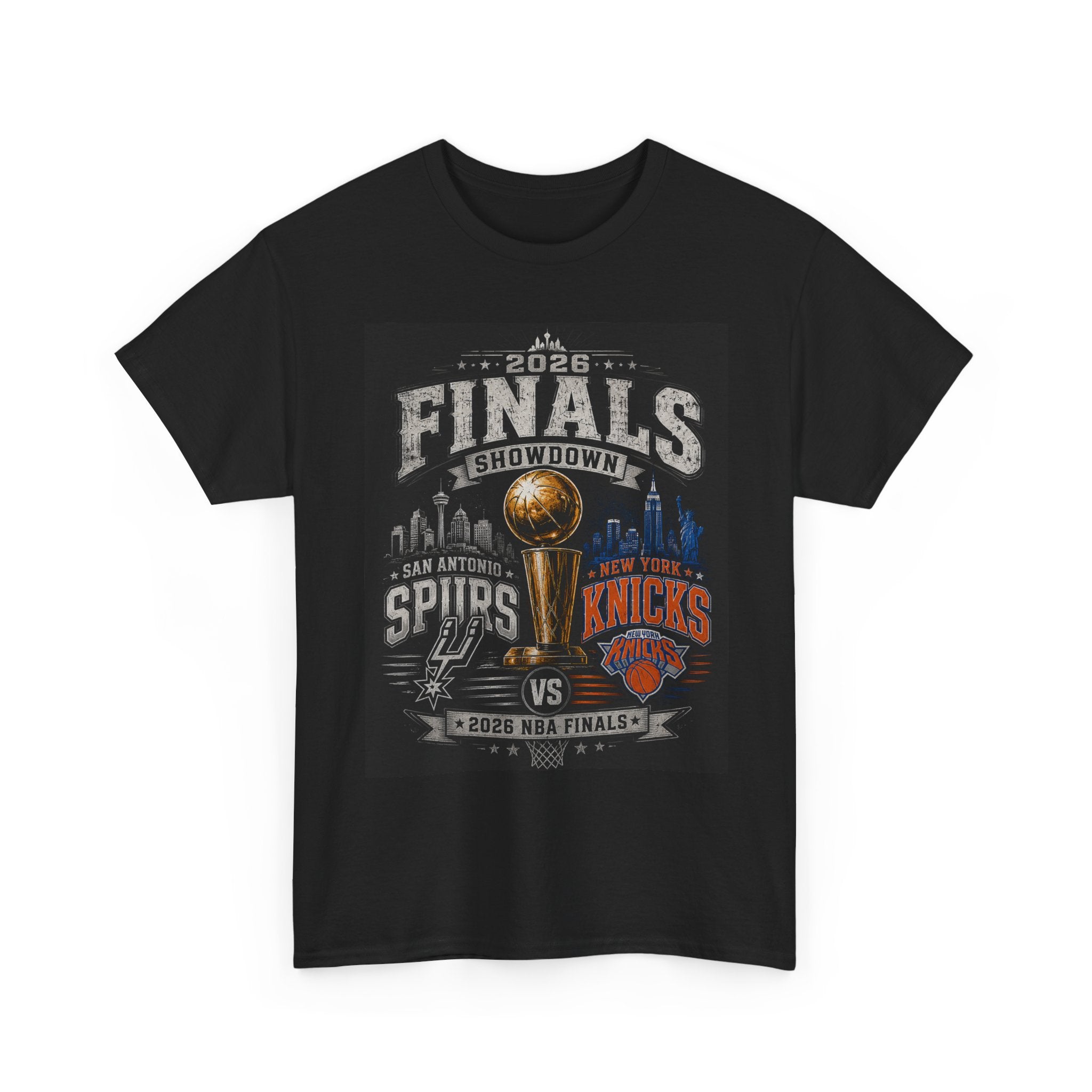 2026 Finals Showdown Spurs vs Knicks Championship Tee