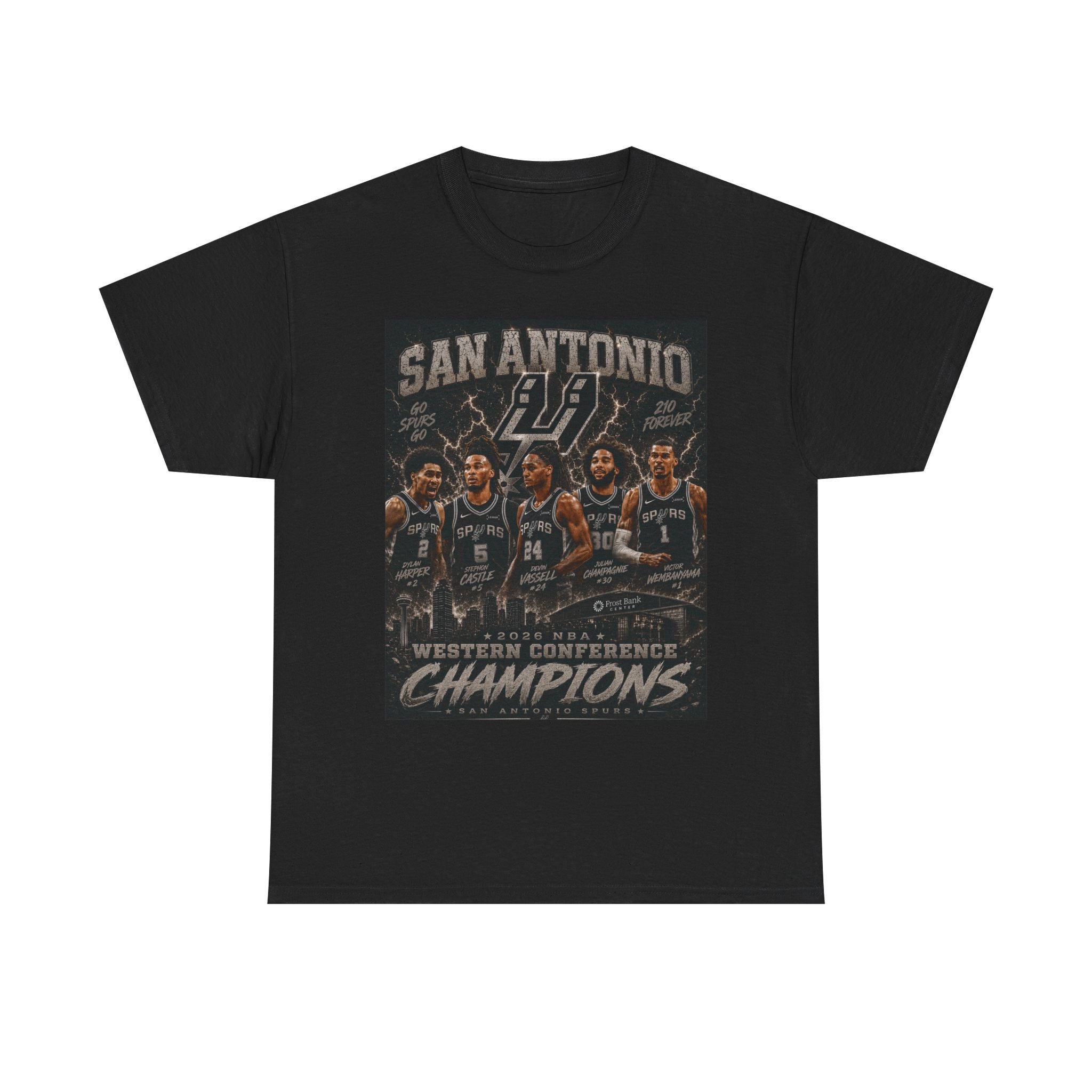 San Antonio Spurs Western Conference Champions Tee
